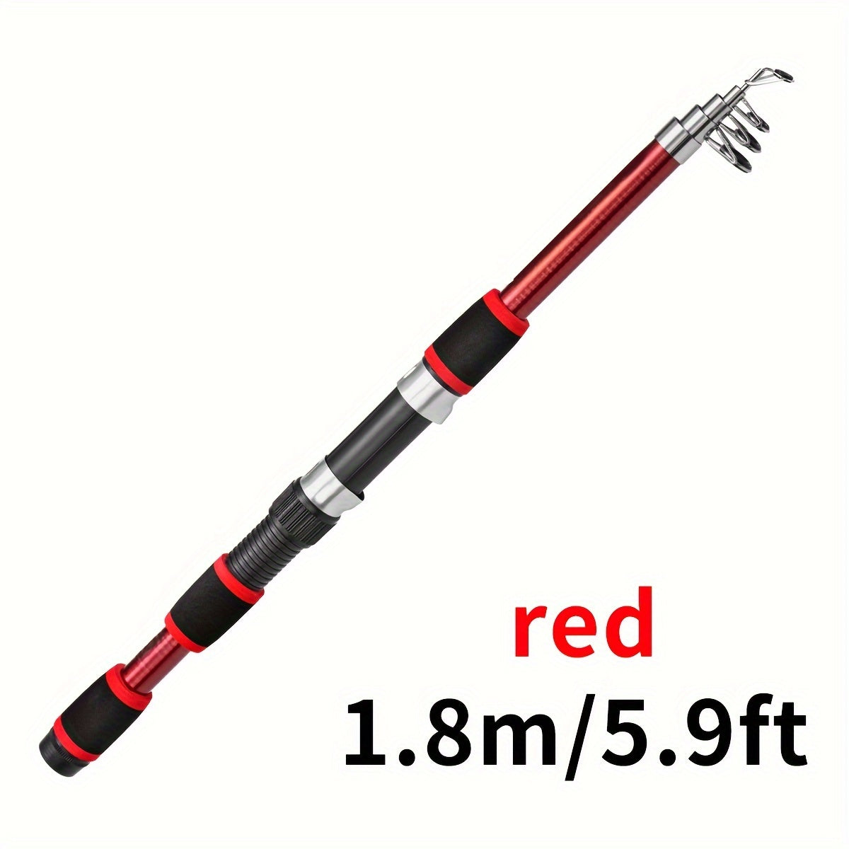 Travel Telescopic Fishing Rod: Enjoy Fishing Anywhere With This Lightweight Glass Fiber Fishing Rod
