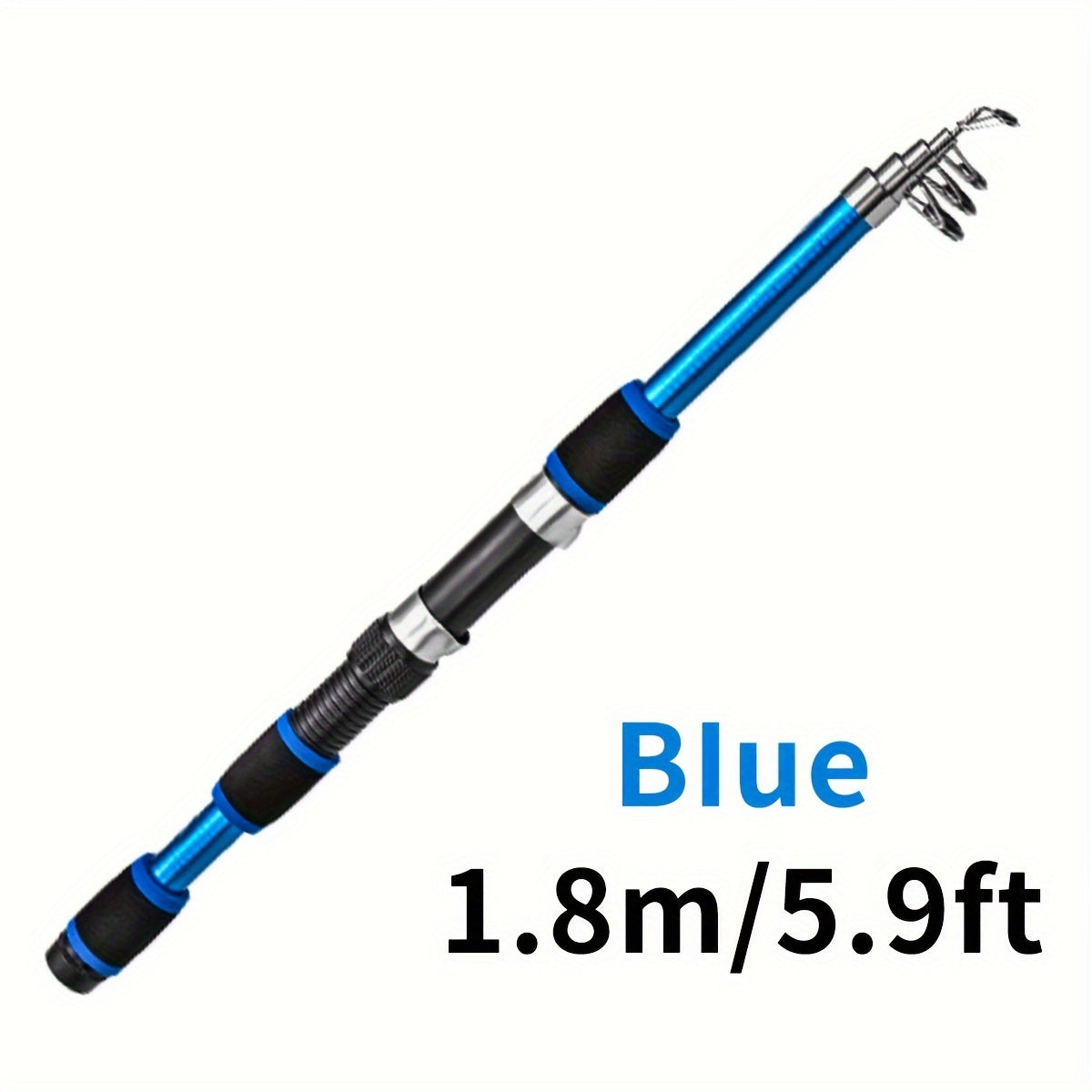 Travel Telescopic Fishing Rod: Enjoy Fishing Anywhere With This Lightweight Glass Fiber Fishing Rod
