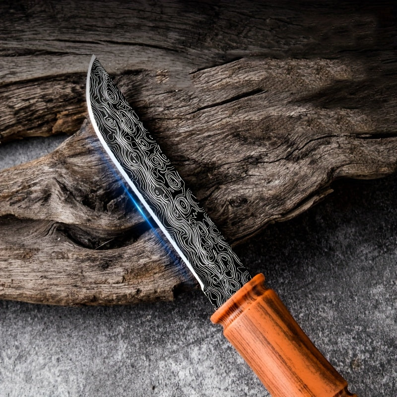 Portable Mini Pocket Knife for Men And Women, Stainless Steel Fruit Knife, Barbecue Knife, Perfect for Camping, Backpacking and Outdoor Adventures - Durable High-Hardness Blade, Easy To Carry and Use