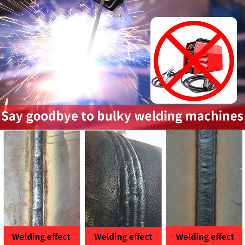 4600W High-Efficiency Semi-Automatic Welding Machine - 110V Handheld Arc Welder, with Digital Intelligent Current Thrust, Fits 2.5mm Electrodes, Portable Welder for Professional Use