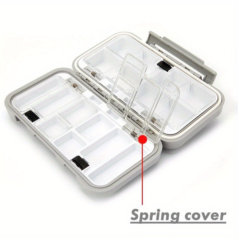Travel Pill Case Medicine Storage Organizer Container Drug Tablet Dispenser Independent Lattice Pill Box Fishing Tackle Box