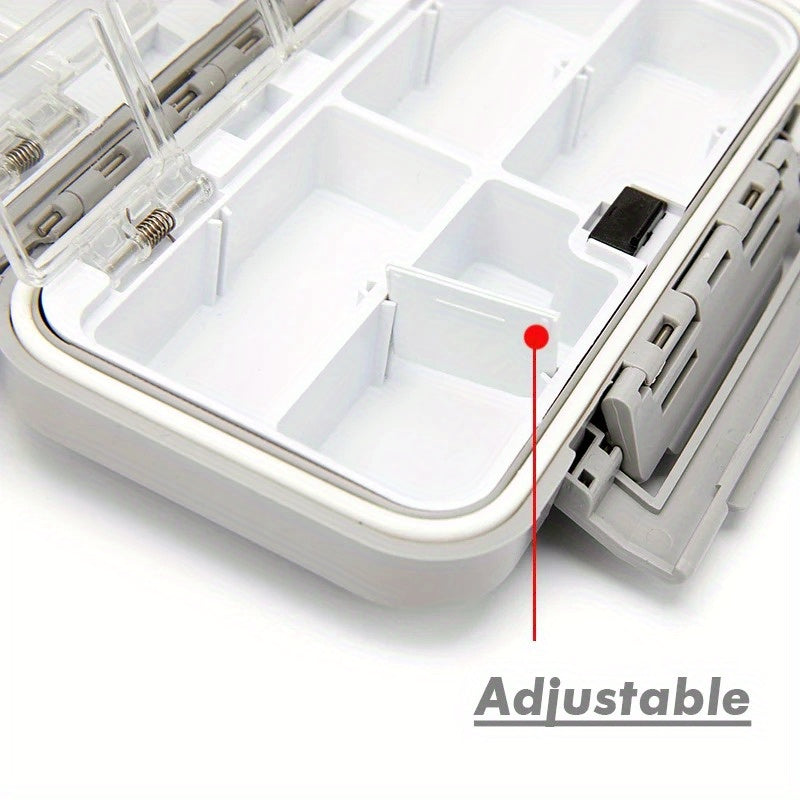 Travel Pill Case Medicine Storage Organizer Container Drug Tablet Dispenser Independent Lattice Pill Box Fishing Tackle Box