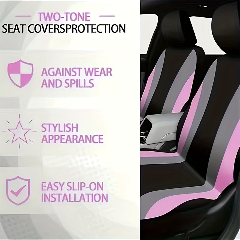 35pcs car seat set plush pendant steering wheel universal car accessories interior set - the perfect choice for fashionable ladies