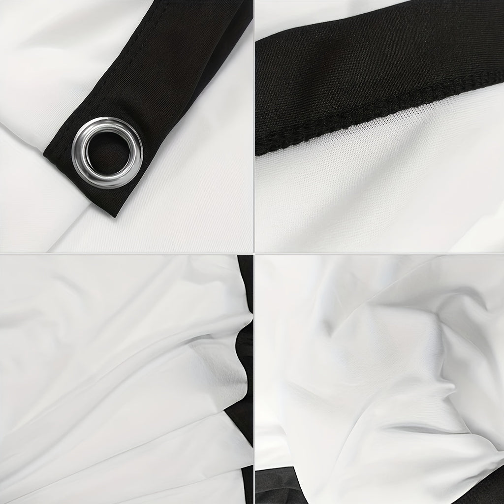 120/100/84 Inch Portable Foldable Wrinkle-Resistant Projection Screen with Carry & Stands - 16:9 Widescreen HD Clarity for Home Theater, Outdoor Movies, Office, Gaming - Lightweight Durable Indoor/Outdoor Projector Screen (No