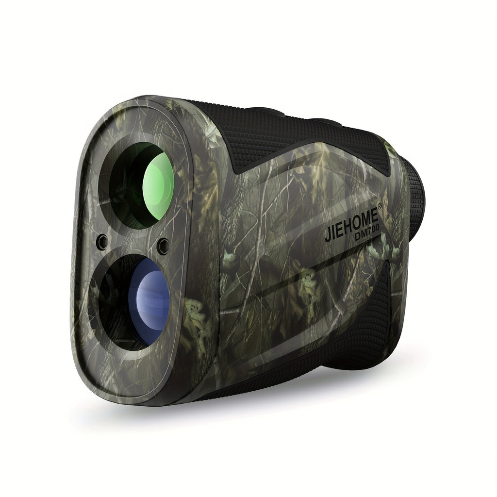 JIEHOME Golf & Hunting Laser Rangefinder with Slope - 765 Yd High-Precision Laser Distance Meter, Flag Lock Vibration, 6X Magnification, Slope/Angle/Speed/Distance Mode, Rechargeable, Lightweight for Golf Course & Outdoor Hun