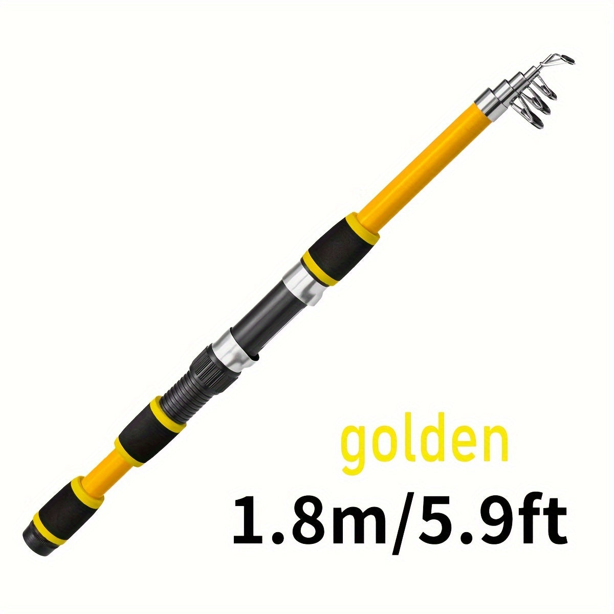 Travel Telescopic Fishing Rod: Enjoy Fishing Anywhere With This Lightweight Glass Fiber Fishing Rod
