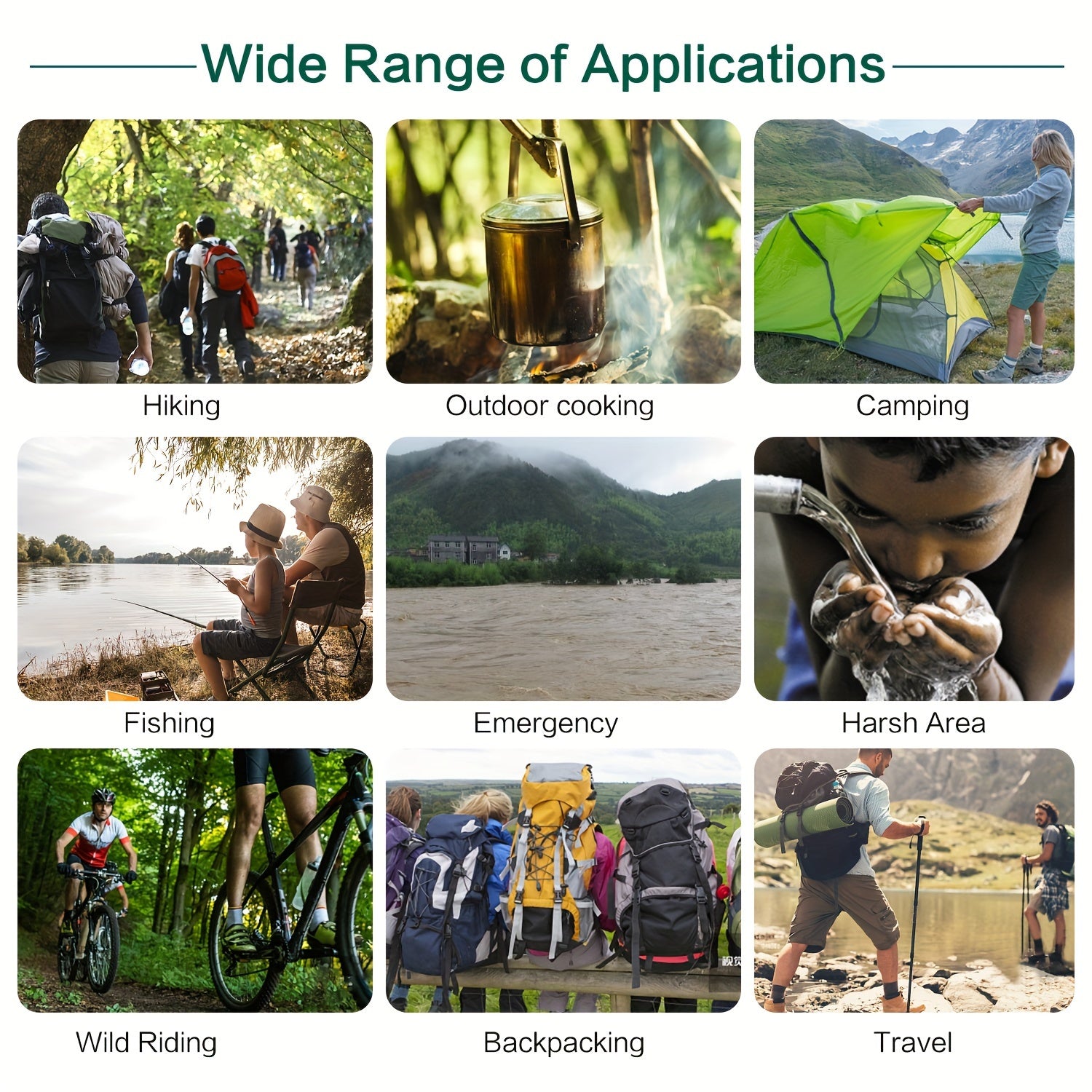 2pcs/4pcs, Personal Water Filter Straw Mini Water Purifier Survival Gear for Hiking, Camping, Travel and Emergency Preparedness