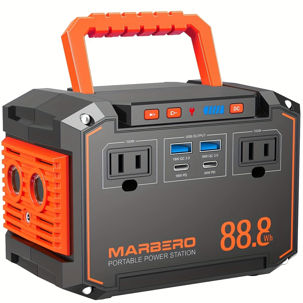 350W/150W Peak Solar Generator Portable Power Station with 40W/30W/21W Solar Panels Included, 240Wh/111Wh/88.8Wh Solar Power Bank AC DC USB Ports for Camping Tents, Emergency Outdoor Home Use, CPAP, Fans, Laptops, Emergency,