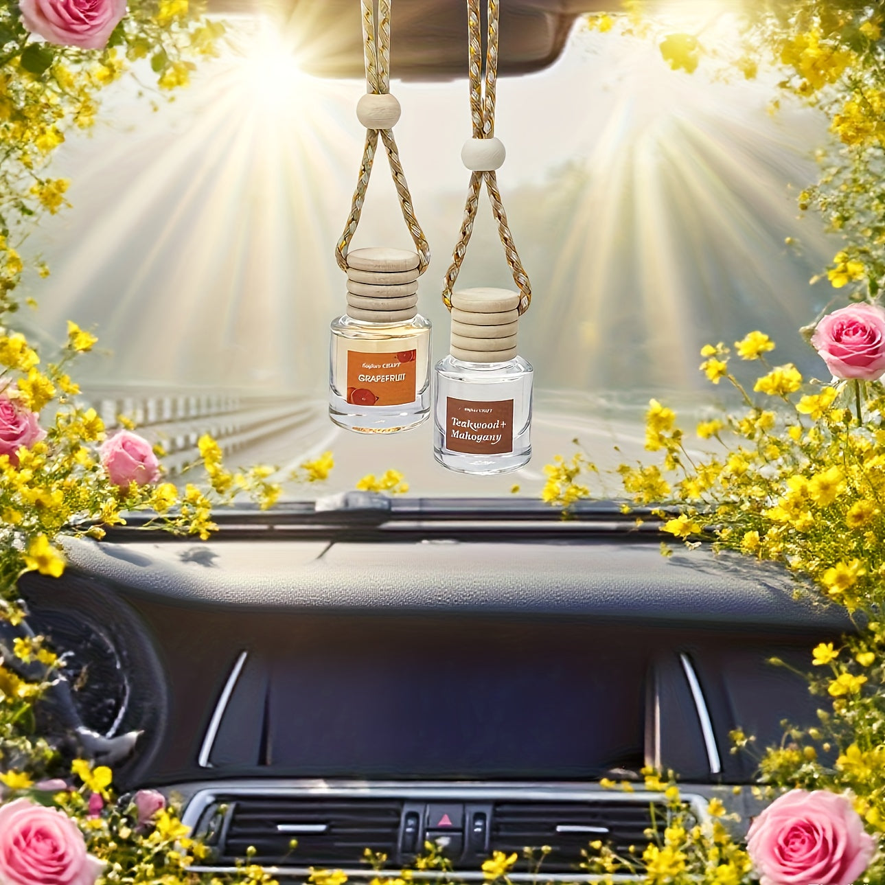 36pcs Car Air Freshener, Car Accessories for Women, Long-Lasting Teakwood Scent Diffuser, Car Fragrance, Vehicle Freshener, Car Scent Diffuser, Aromatic Car Decor, Decorative Car Accessory, Highquality Diffuser, Longlasting S