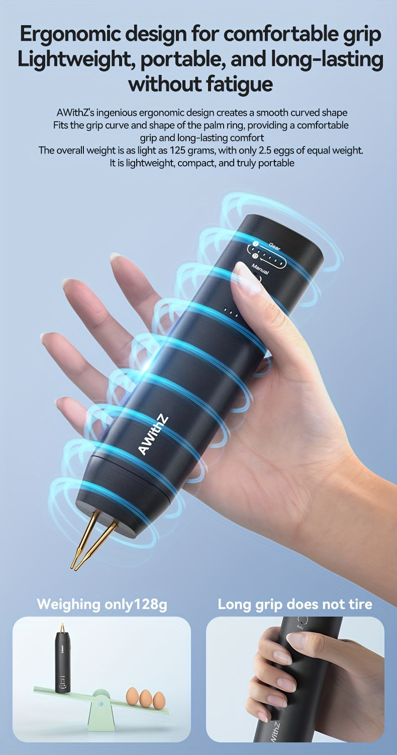 Portable Handheld Spot Welder Kit with 18650 Lithium Battery - USB Rechargeable, Ideal for Nickel Sheets & DIY Projects