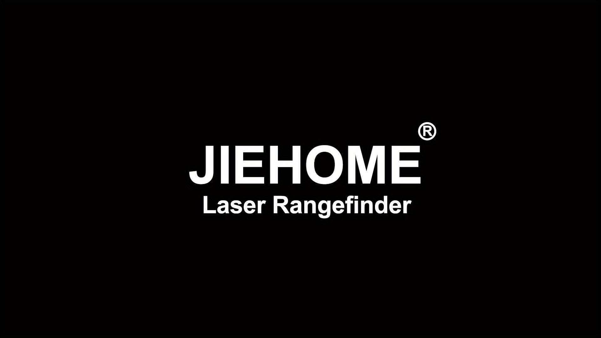 JIEHOME Golf & Hunting Laser Rangefinder with Slope - 765 Yd High-Precision Laser Distance Meter, Flag Lock Vibration, 6X Magnification, Slope/Angle/Speed/Distance Mode, Rechargeable, Lightweight for Golf Course & Outdoor Hun