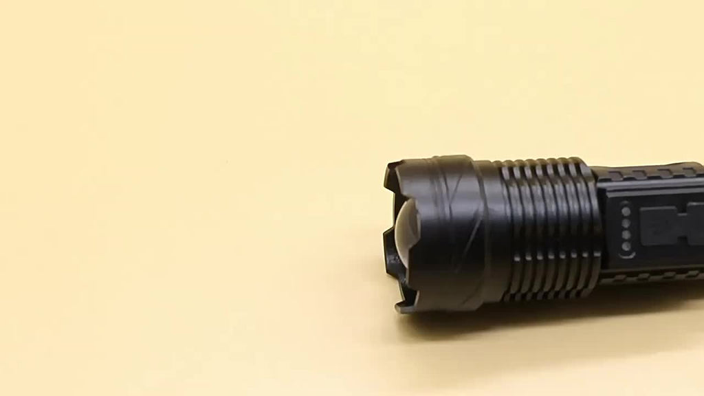 [1pc Super Powerful Torch Light] Super Powerful Rechargeable Torch Flood Light | 1pc for Outdoor Camping, Fishing, Hunting, Climbing, Adventure Emergency | Christmas Gift