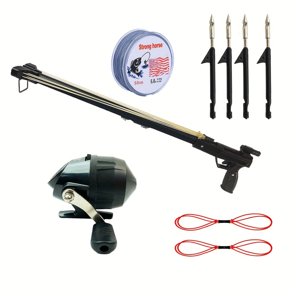 Automatic Fish Shooting Slingshot - Heavy Duty Fish Arrow Catapult - Outdoor Fishing Accessories - Powerful And Accurate Hunting Gear - For Fishing Enthusiasts - Perfect Gift for Outdoor Adventurers