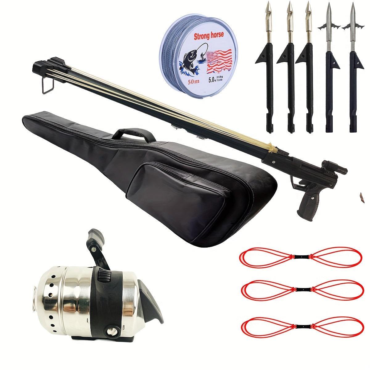 Automatic Fish Shooting Slingshot - Heavy Duty Fish Arrow Catapult - Outdoor Fishing Accessories - Powerful And Accurate Hunting Gear - For Fishing Enthusiasts - Perfect Gift for Outdoor Adventurers