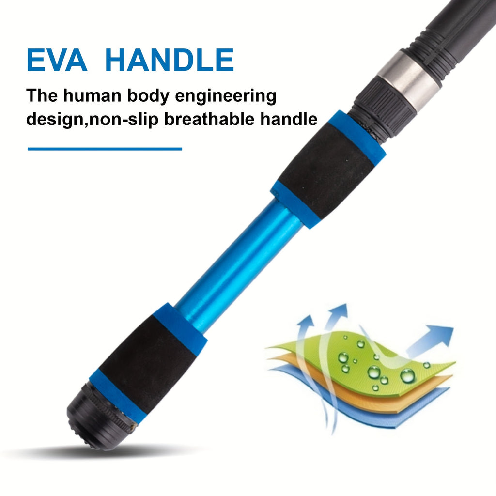 Travel Telescopic Fishing Rod: Enjoy Fishing Anywhere With This Lightweight Glass Fiber Fishing Rod