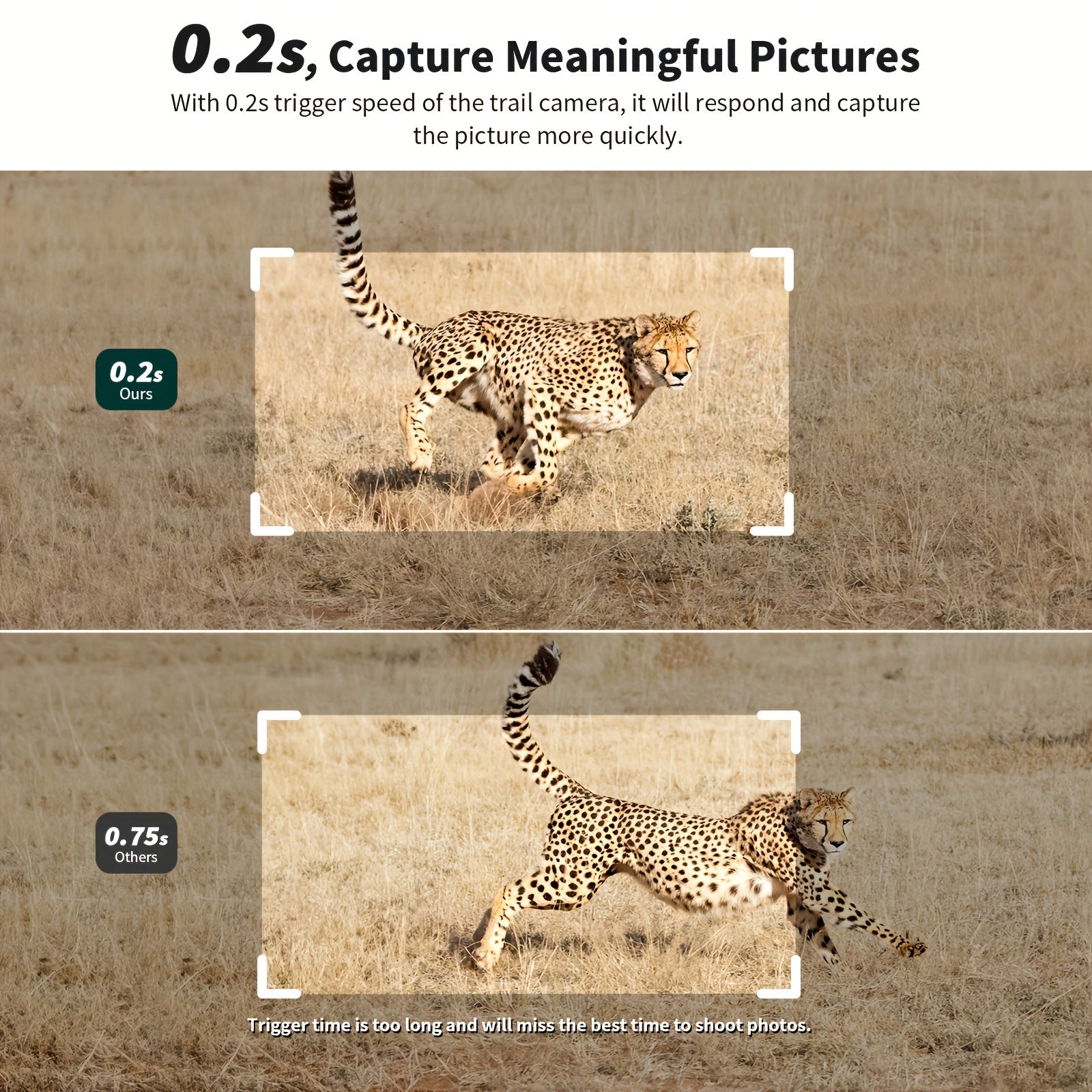 3pcs 4G LTE Cellular Trail Camera/2pcs 4G Camera/1pcs 4G Camera, With 2.7K Real-time View, Night Vision, Built-in SIM Card, Remote Phone Access, 0.2S Sports Activation, With Solar Panel, Suitable For Remote Areas Such As Moun