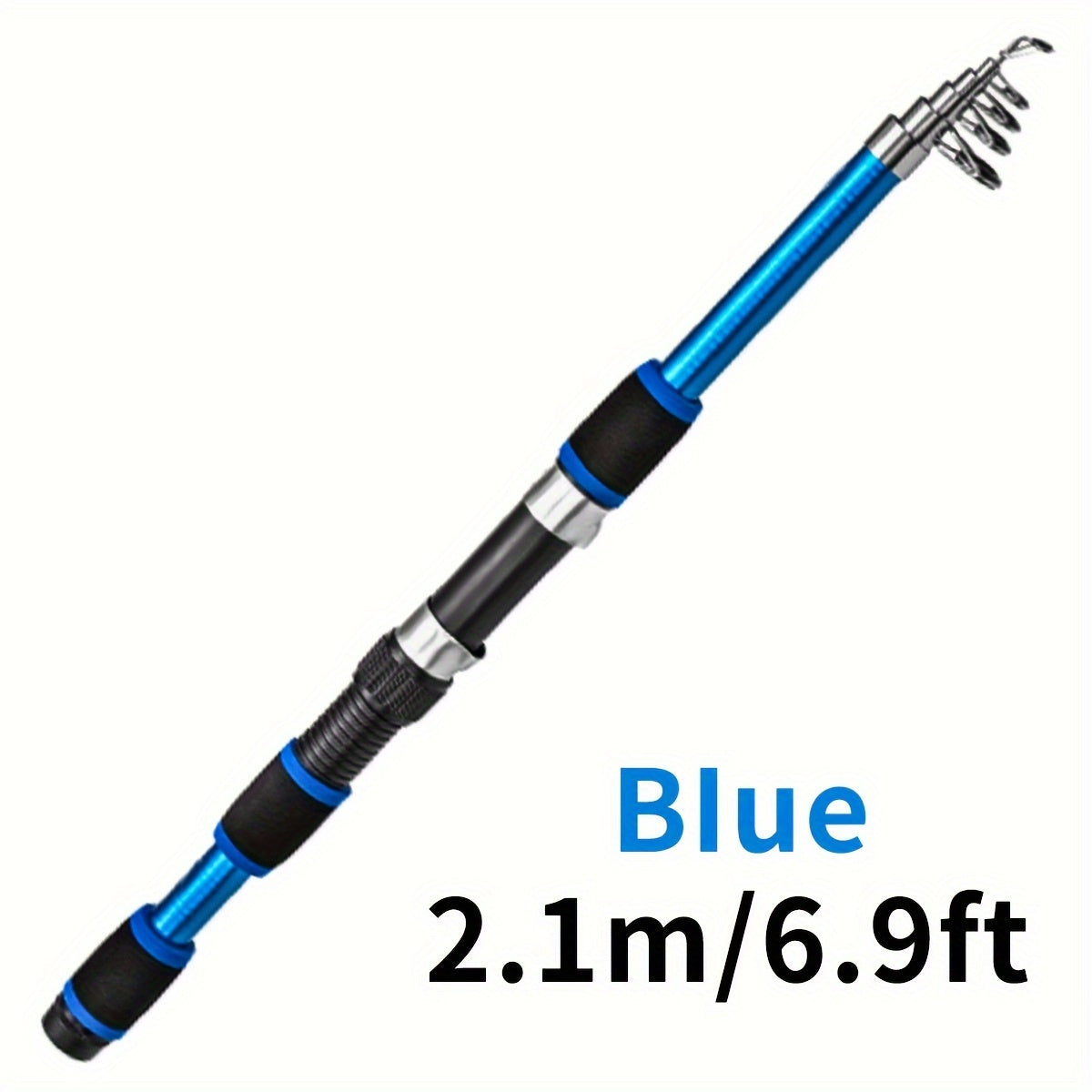 Travel Telescopic Fishing Rod: Enjoy Fishing Anywhere With This Lightweight Glass Fiber Fishing Rod