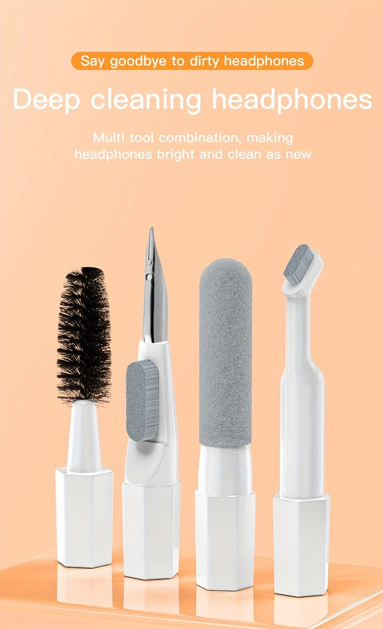 HOTU 20-in-1 Electronics Cleaning Kit - Multi-Function Brush Set for Cameras, Smartphones, Laptops, Tablets & Earbuds