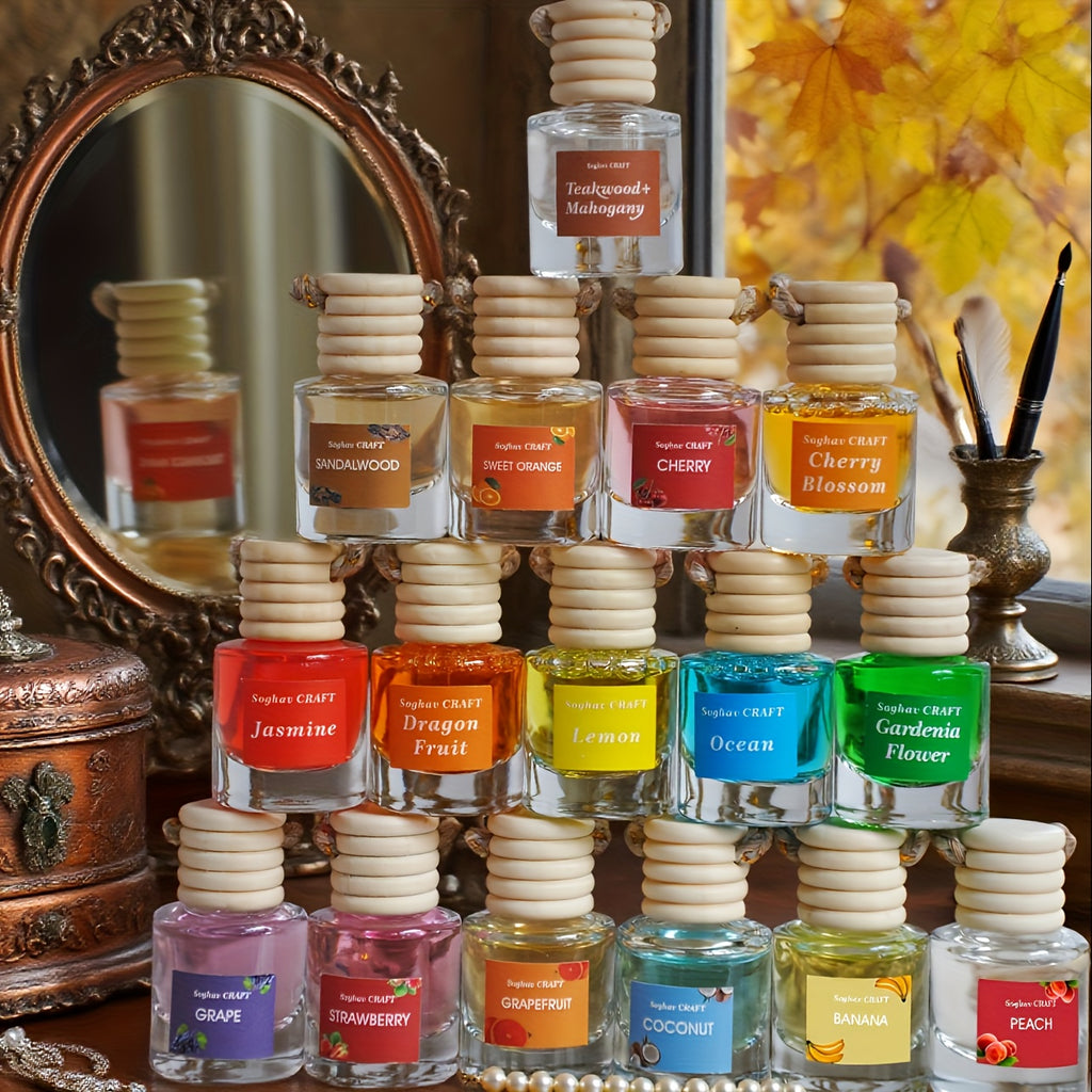 36pcs Car Air Freshener, Car Accessories for Women, Long-Lasting Teakwood Scent Diffuser, Car Fragrance, Vehicle Freshener, Car Scent Diffuser, Aromatic Car Decor, Decorative Car Accessory, Highquality Diffuser, Longlasting S