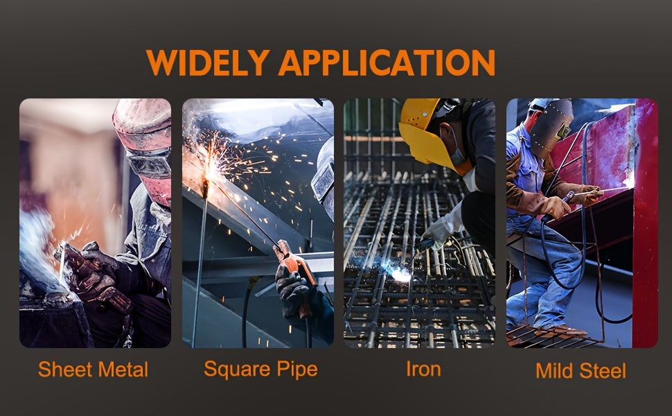 FEMEROL 130A Stick Welder, Mini And Portable MMA Welder Hot Start 110V ARC Welding Machine Digital Display IGBT Inverter Welder