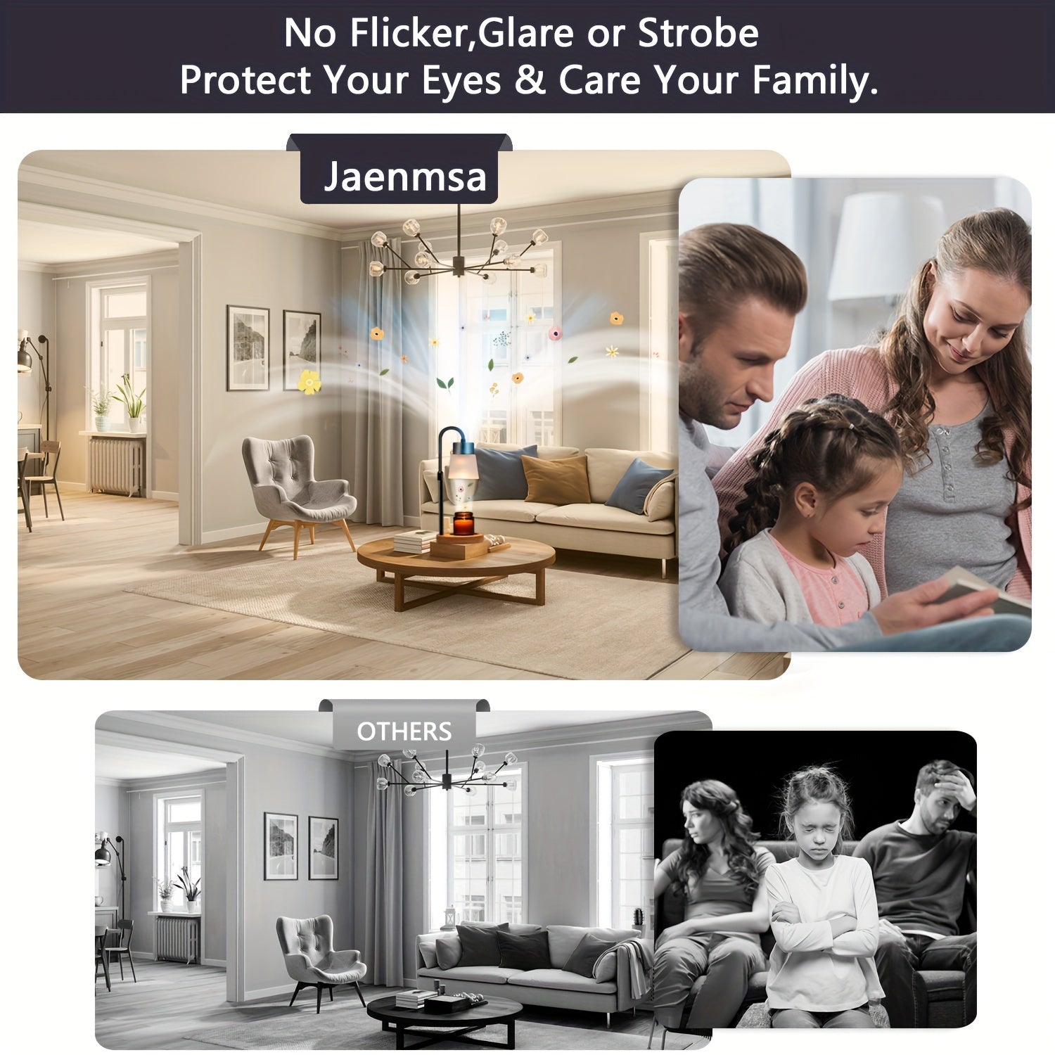 Aroma Therapy Gift Set - Adjustable Glass Candle Warmer Lamp with Himalayan Salt Lamp, Dimmable with Timer, Spice Scented Candle & Wax Melts, Home Decor, 110V-240V US Plug, 2 Bulbs Included, Christmas Present