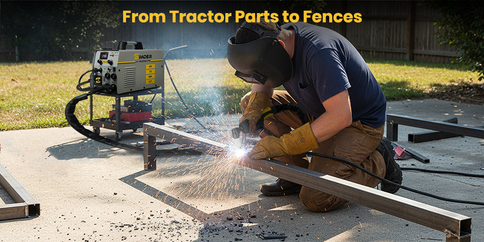 Plasma Cutter Welder MIG Welder Combo 6in1 with 65Pcs PT31 Plasma Cutting Torch Consumable, Gas MIG/Flux Core MIG/Spool Gun/Lift TIG/Stick/Plasma Cutting 110v/220v Aluminum MIG Welder Machine with Complete Welding Accessories