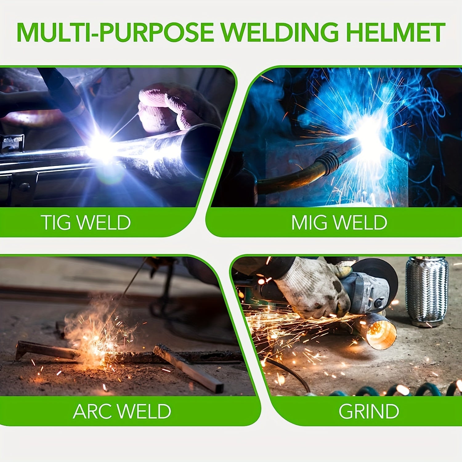 1 Set Automatic Dimming Welding Glasses With 5pcs Protective Film, Solar Powered Auto Darkening Welding Glasses, Welder Glasses For TIG MIG ARC Grinding Plasma, Auto Darkening Anti- Eyes Shield, Storage Box With Cloth, Glasse