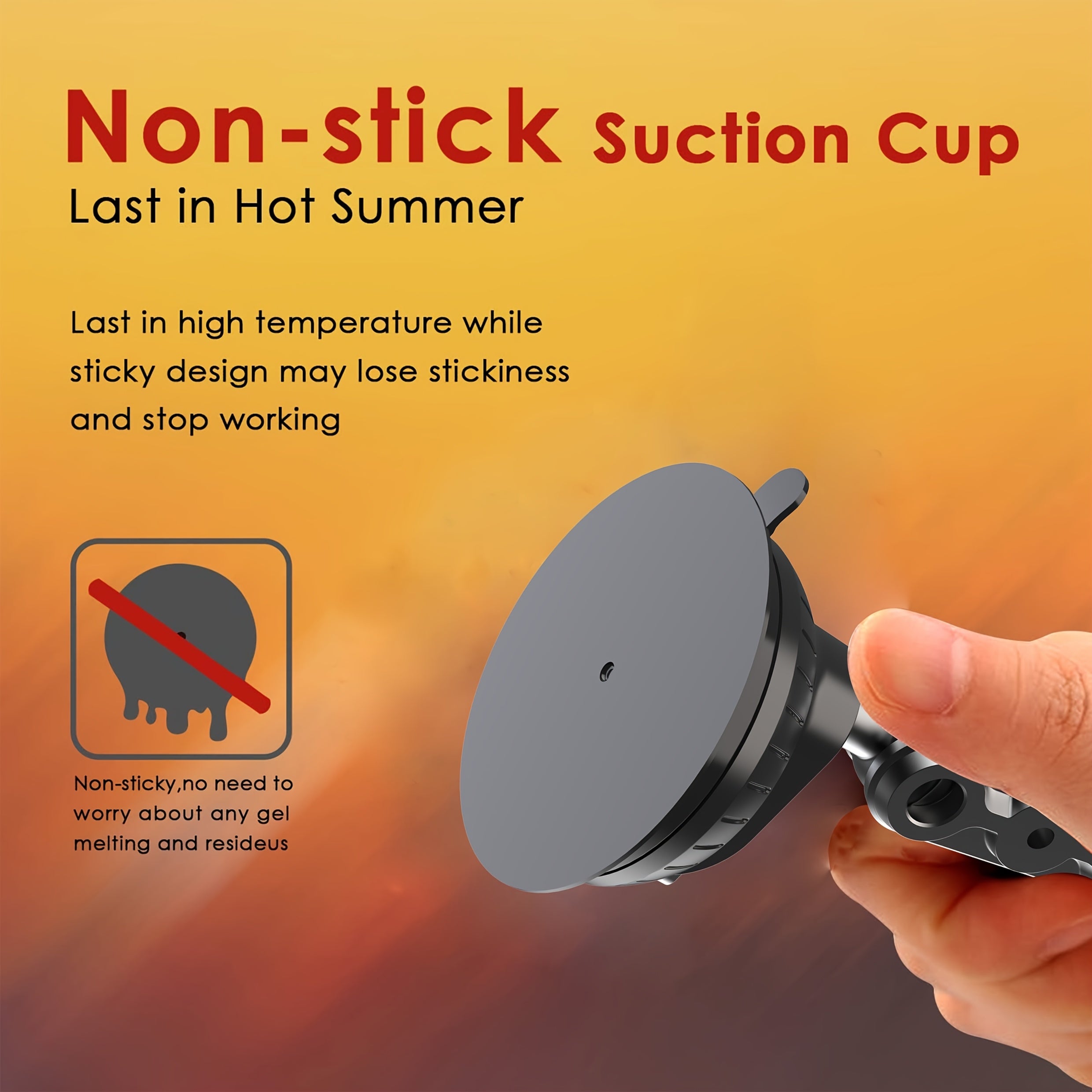 LRBH Aluminum Alloy Car Phone Mount with Adjustable Suction Cup & Metal Clamp Arm, 360° Rotatable Strong Grip for Video Recording, Vlog Shooting, Hands-Free Car Accessories, Car Phone Holder Mount, Geometric Pattern Design,