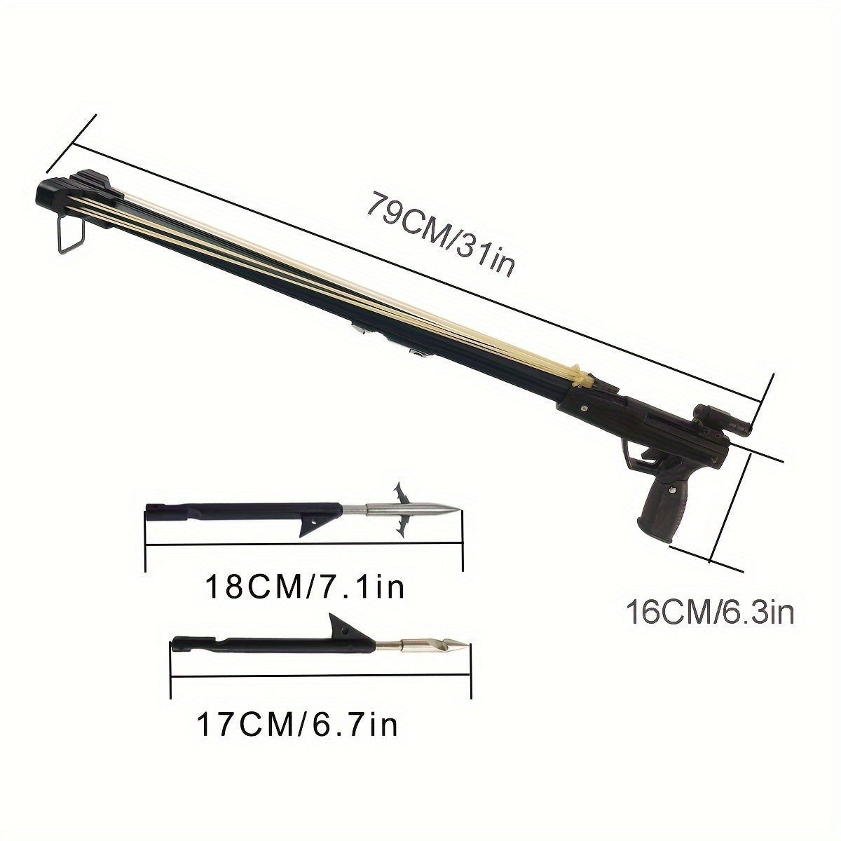 Automatic Fish Shooting Slingshot - Heavy Duty Fish Arrow Catapult - Outdoor Fishing Accessories - Powerful And Accurate Hunting Gear - For Fishing Enthusiasts - Perfect Gift for Outdoor Adventurers