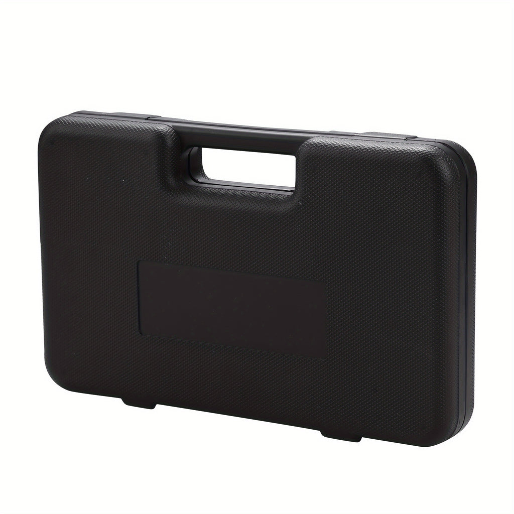 Gun Cleaning Kit with Oil Pot - Heavy-Duty Plastic Case, Multi-Tool Set for Shotguns, Rifles, Pistols - Compatible with 9mm, 12G, 20G, 22LR, 22WLR, Gun Cleaning Kit, Hunting Gear, Minimalist Design, Durable Construction, Outd