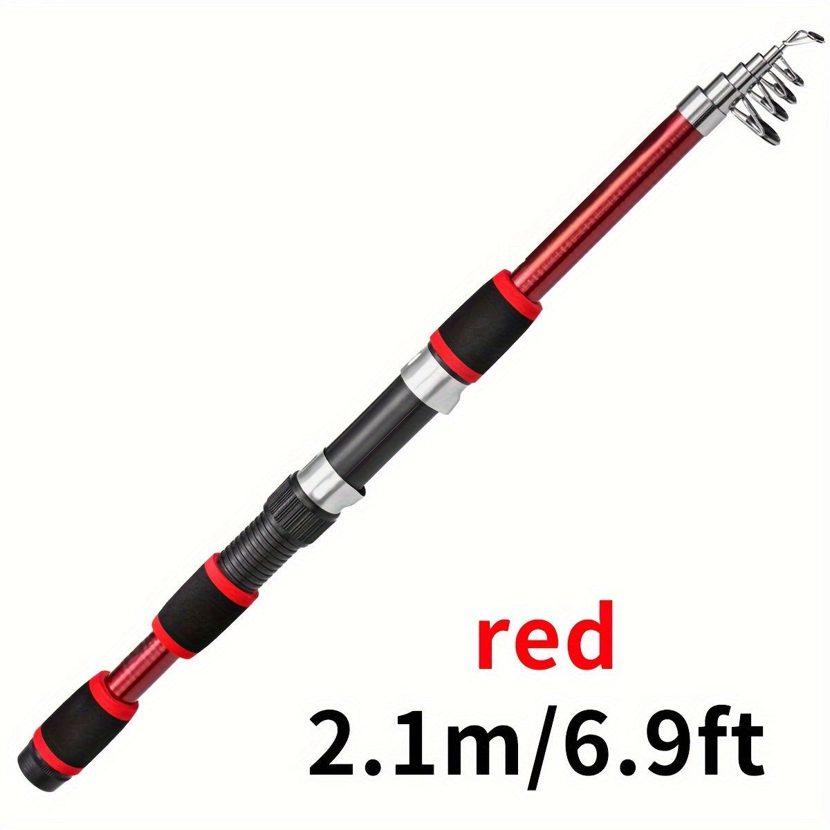 Travel Telescopic Fishing Rod: Enjoy Fishing Anywhere With This Lightweight Glass Fiber Fishing Rod
