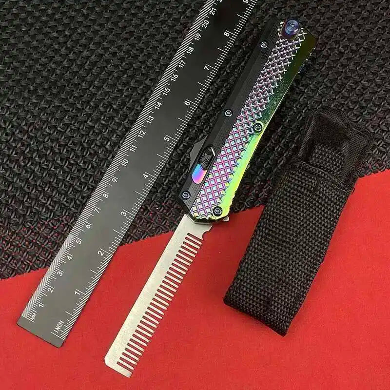 Glykon Micro OTF Tech Knife - Ideal for Outdoor Camping and Hunting