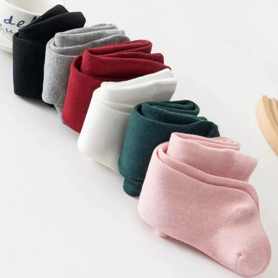 One pair of full-leg baby leggings is suitable for boys and girls aged 0-4 in five colors