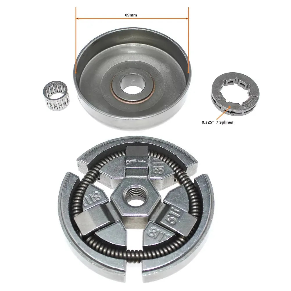 Clutch Drum Sprocket Rim For Rancher 154 254 257 261 262 262XP Husqvarna 50 51 55 55 Jonsered 490 590 Partner 500 540 5000 5500