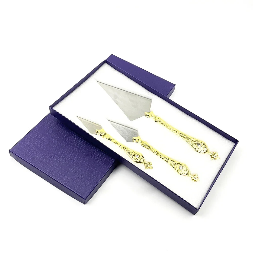 HTISOK Orthodox Church Metal Knives for Religious Rituals with Decorative Patterns Religion Ritual Accessory