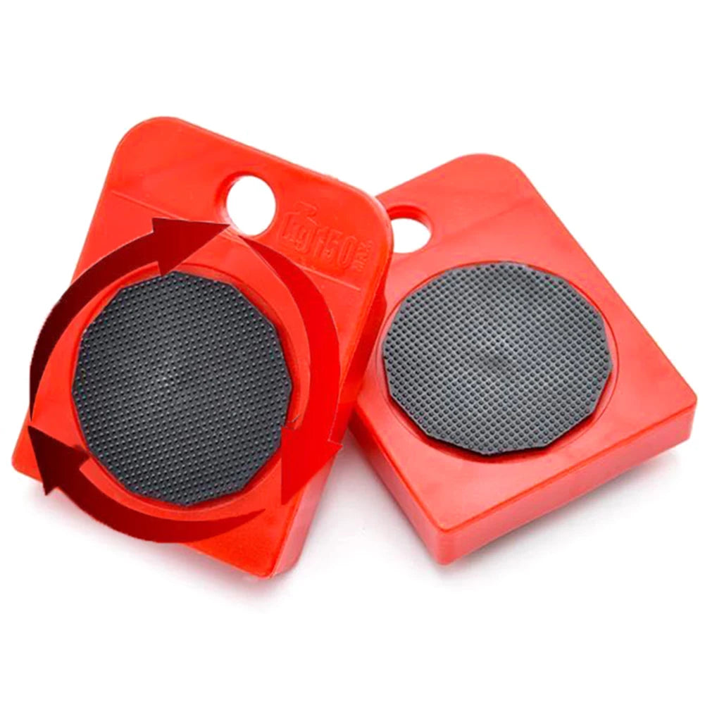 Heavy Furniture Transport Roller Set Removal Lifting Moving Tool Wheel Bar Mover Heavy Stuffs Moving Roller Wheel Move Artifact