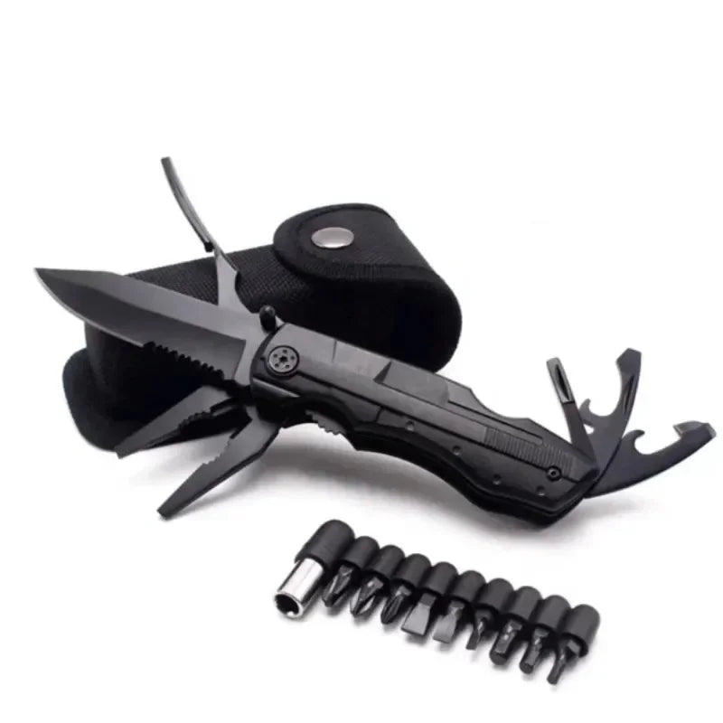 New Multifunction Stainless Steel Multi-tool Pocket Knife Pliers Mini Portable Knife for Hunting Camping Survival Folding Knife