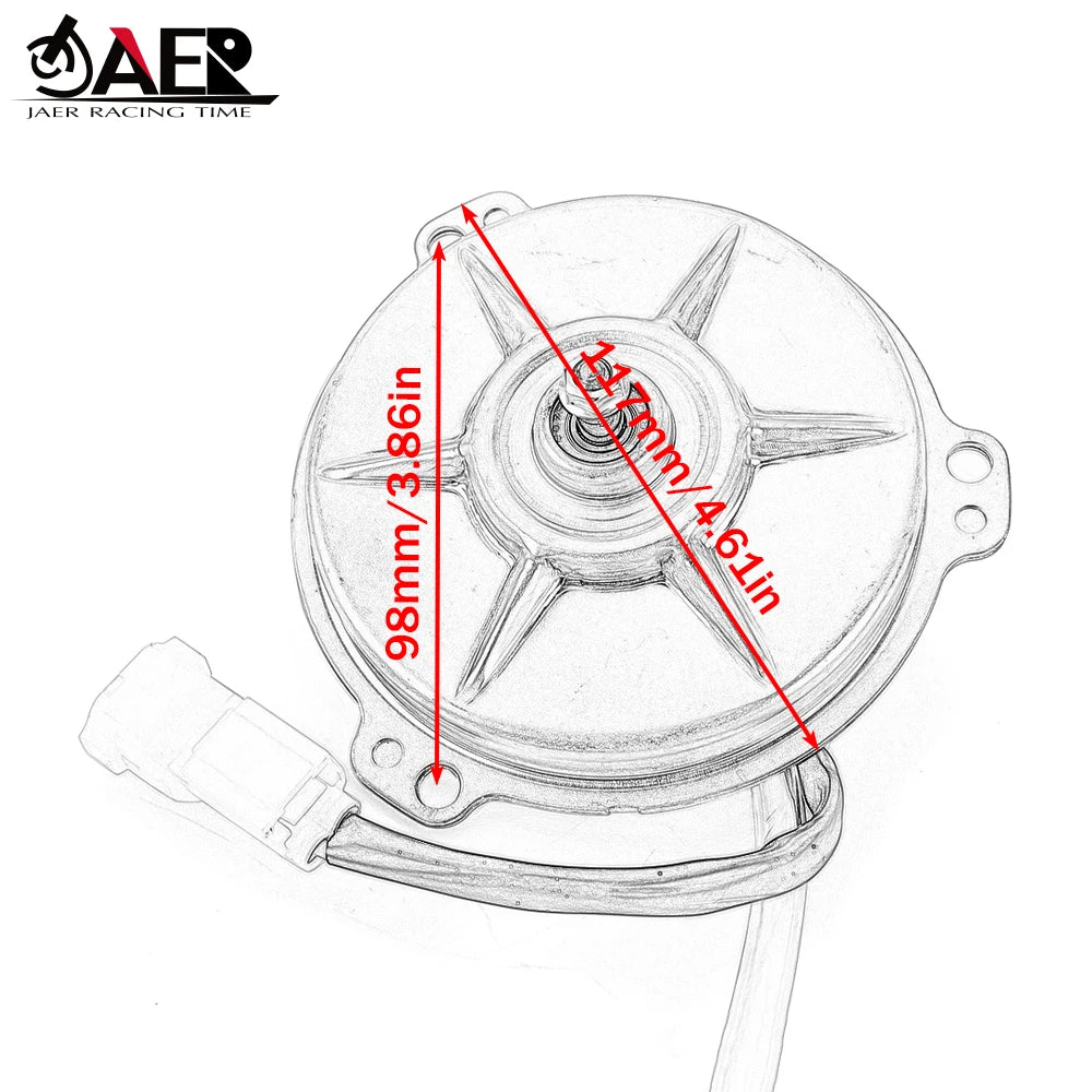 19030-HR3-A21 Starter Motor for Honda Rancher 420 Foreman 500 Foreman Rubicon 500 TRX420FA TRX420FM TRX420TE TRX520FA TRX520FE