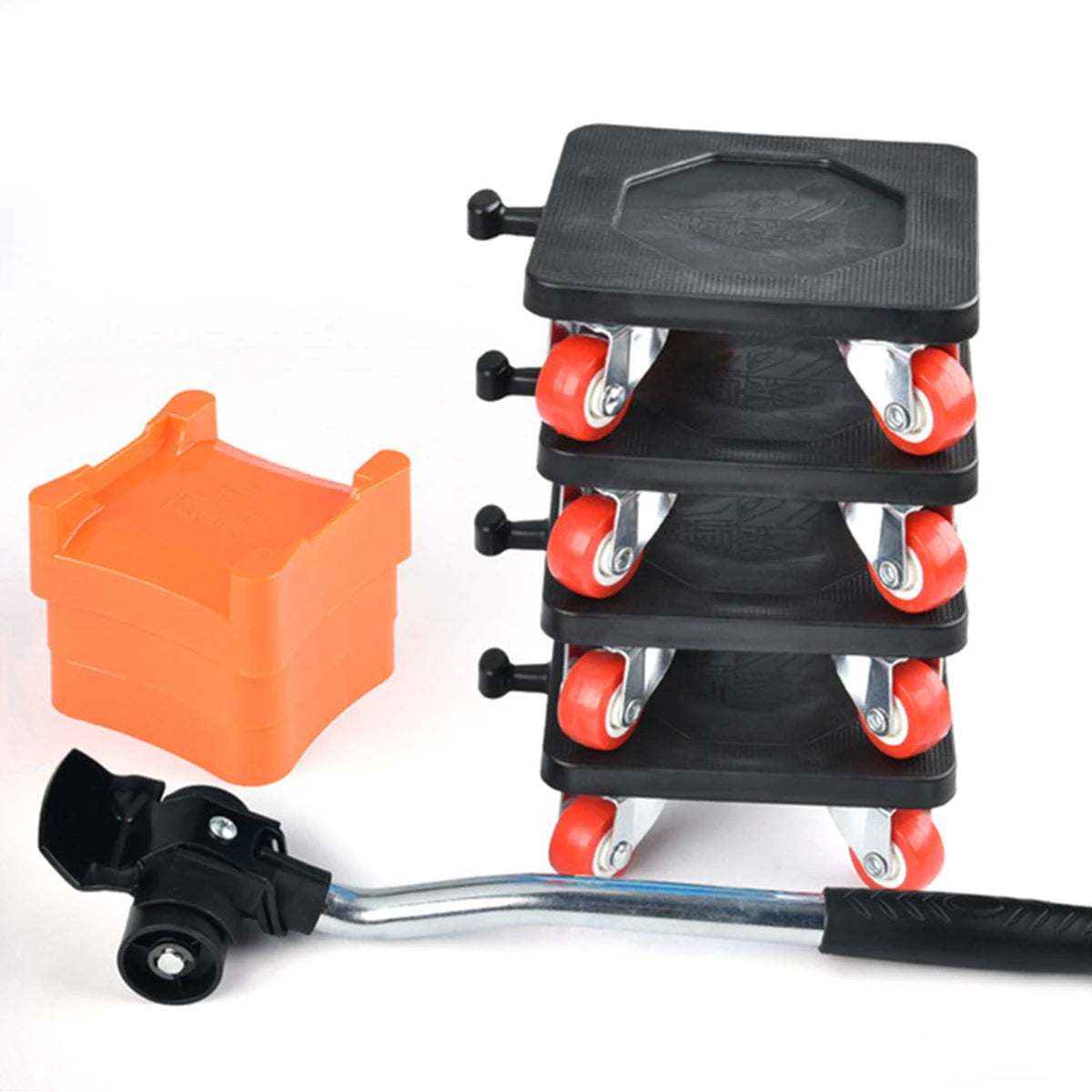 400KG Heavy Duty Furniture Mover Tool Set with Slides, Wheels, Roller Bar