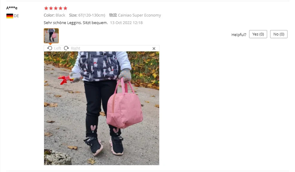 Girls Leggings Autumn Spring Cute Cotton Elastic Waist Children Kids Baby Pants Bottom