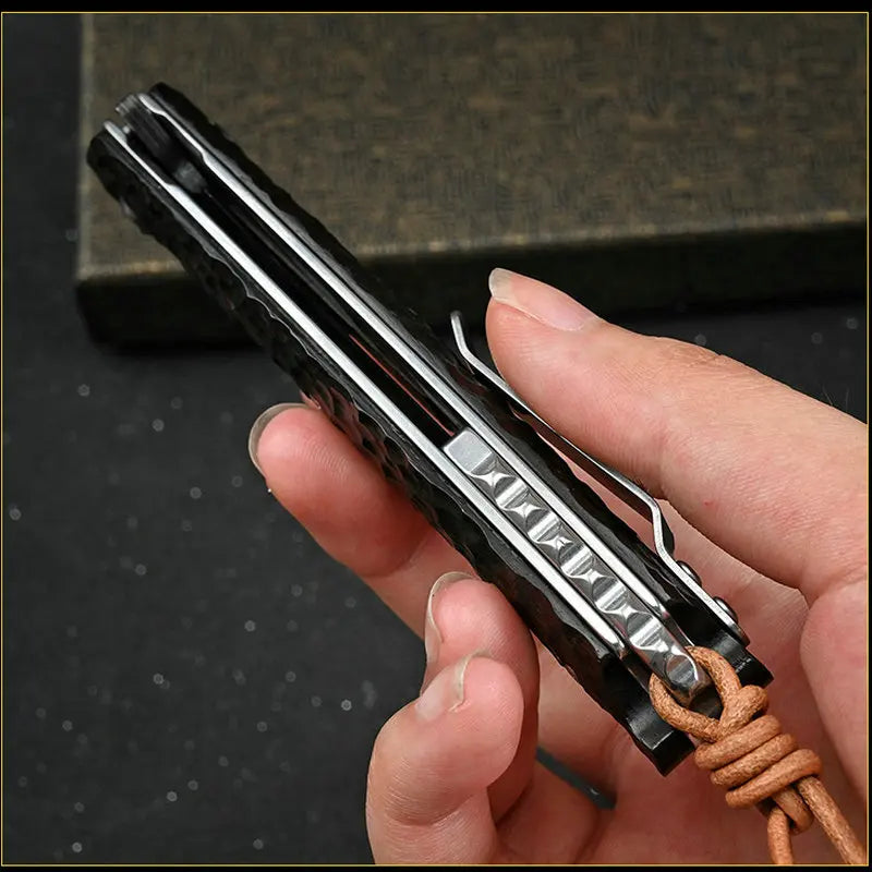 Trskt VG10 Damascus Folding Knife Kitchen Fishing Survival Rescue Camping Pocket Knives Outdoor Tool Wood Handle Dropshipping