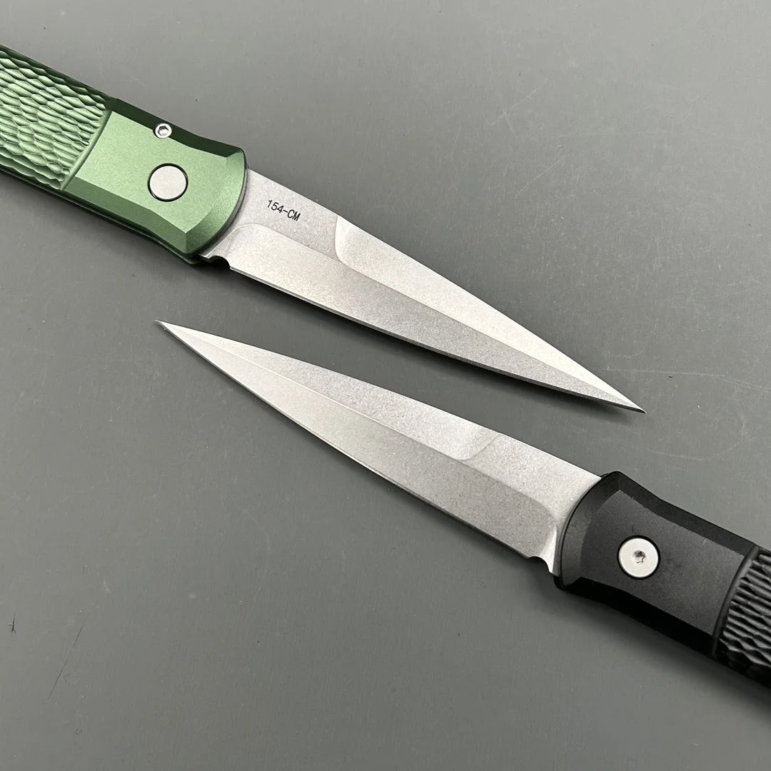 PRO Folding Knive GODFATHER 920 926 154-CM Blade CNC Aluminum Handle Tactical Gear EDC Defense Outdoor Automatic pocket knives