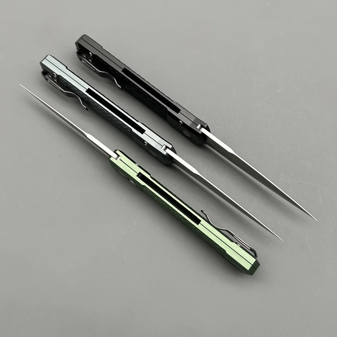 PRO Folding Knive GODFATHER 920 926 154-CM Blade CNC Aluminum Handle Tactical Gear EDC Defense Outdoor Automatic pocket knives