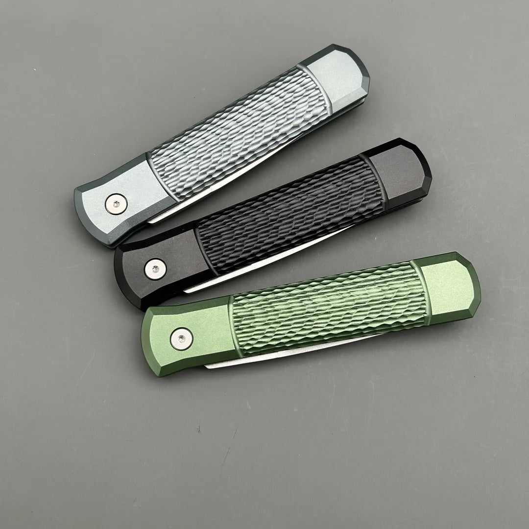 PRO Folding Knive GODFATHER 920 926 154-CM Blade CNC Aluminum Handle Tactical Gear EDC Defense Outdoor Automatic pocket knives