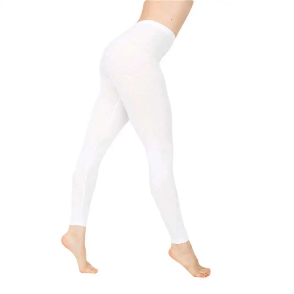 High Elastic Skinny Leggings Pencil Pants Shiny Pants Female Sexy Slim Tights Leisure Shark Leggings Sports Fitness Leggings
