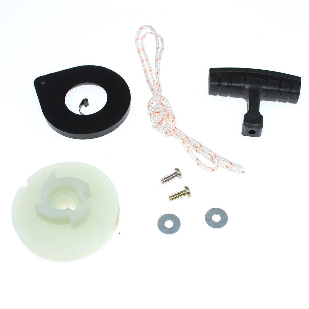 Recoil Spring Starter Hand Rope Pulley For Husqvarna 50 50 Rancher 51 55 55 Rancher Chainsaw 503151801 503608803 501761001