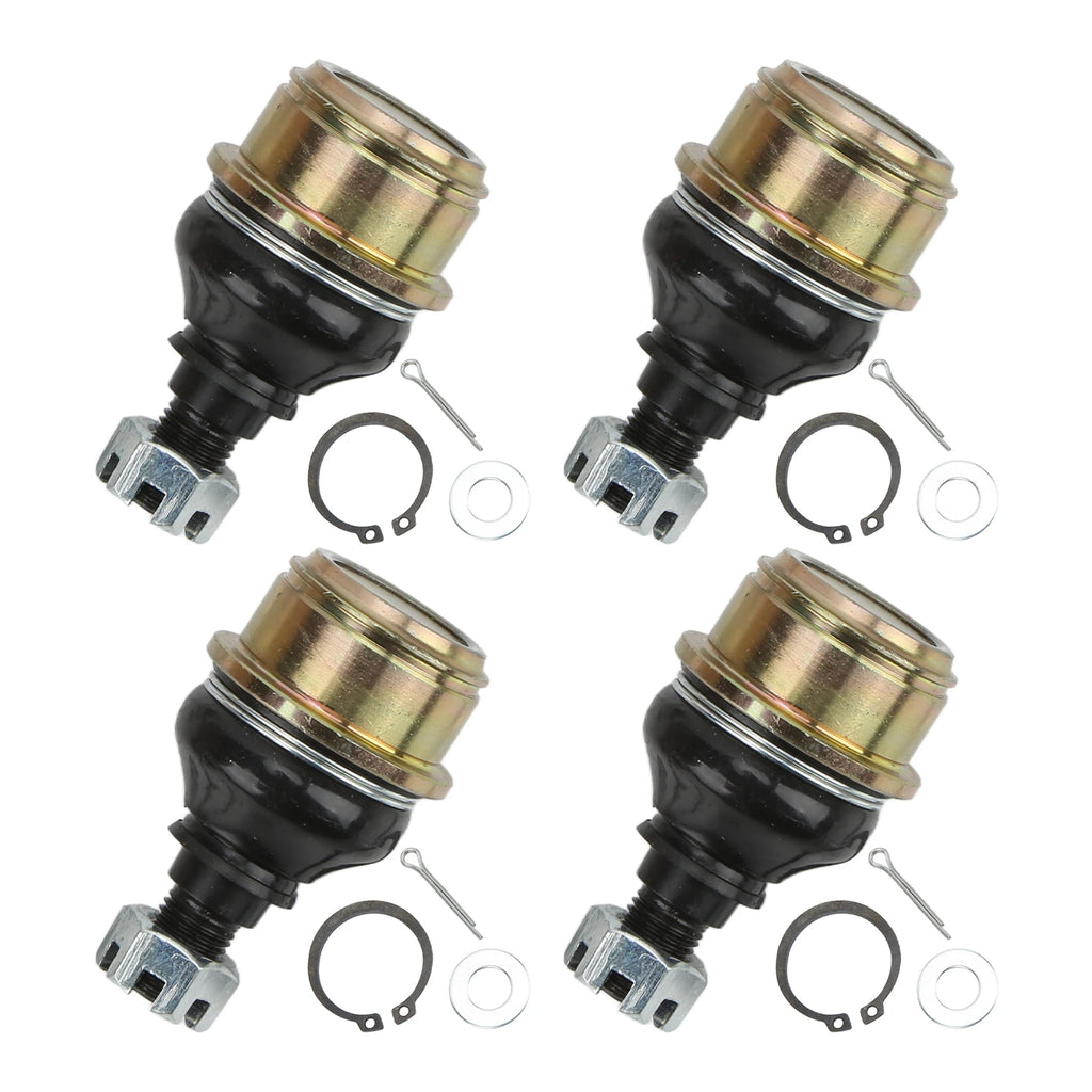 4pcs Upper Lower Ball Joint Kit 51375‑HP5‑601 ATV Accessories Replacement for Honda Rancher 350 400 420