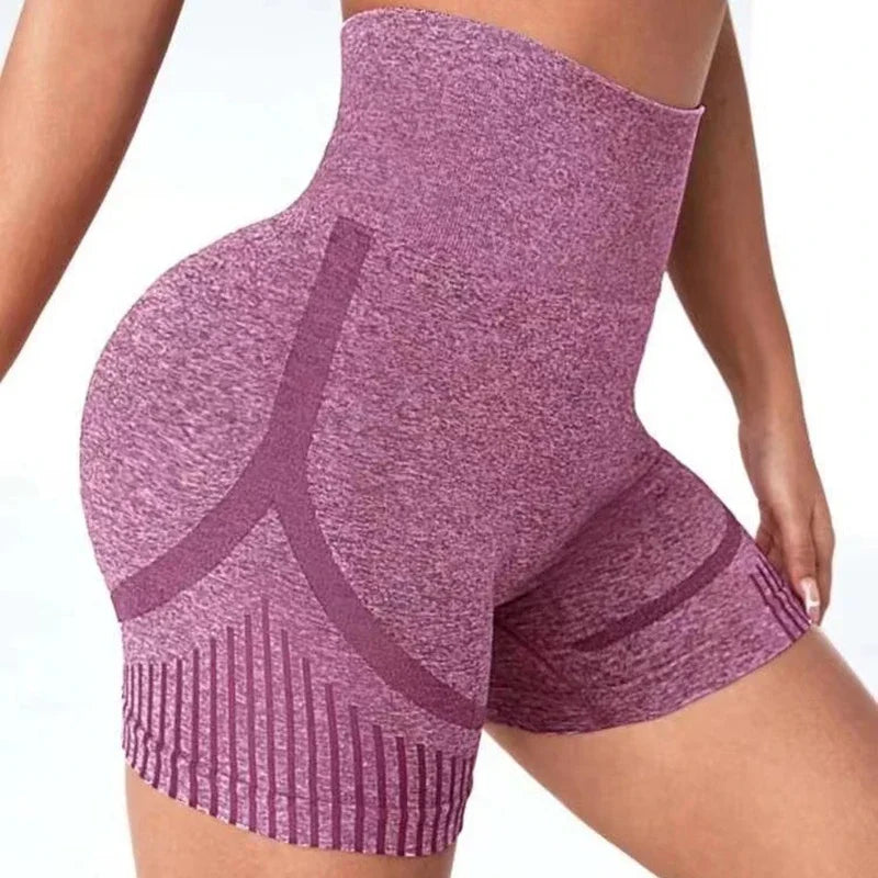 Yoga Leggings Europe and The United States Seamless High Elastic High Waist Quick Dry Leisure Sports Yoga Wear Shorts for Women