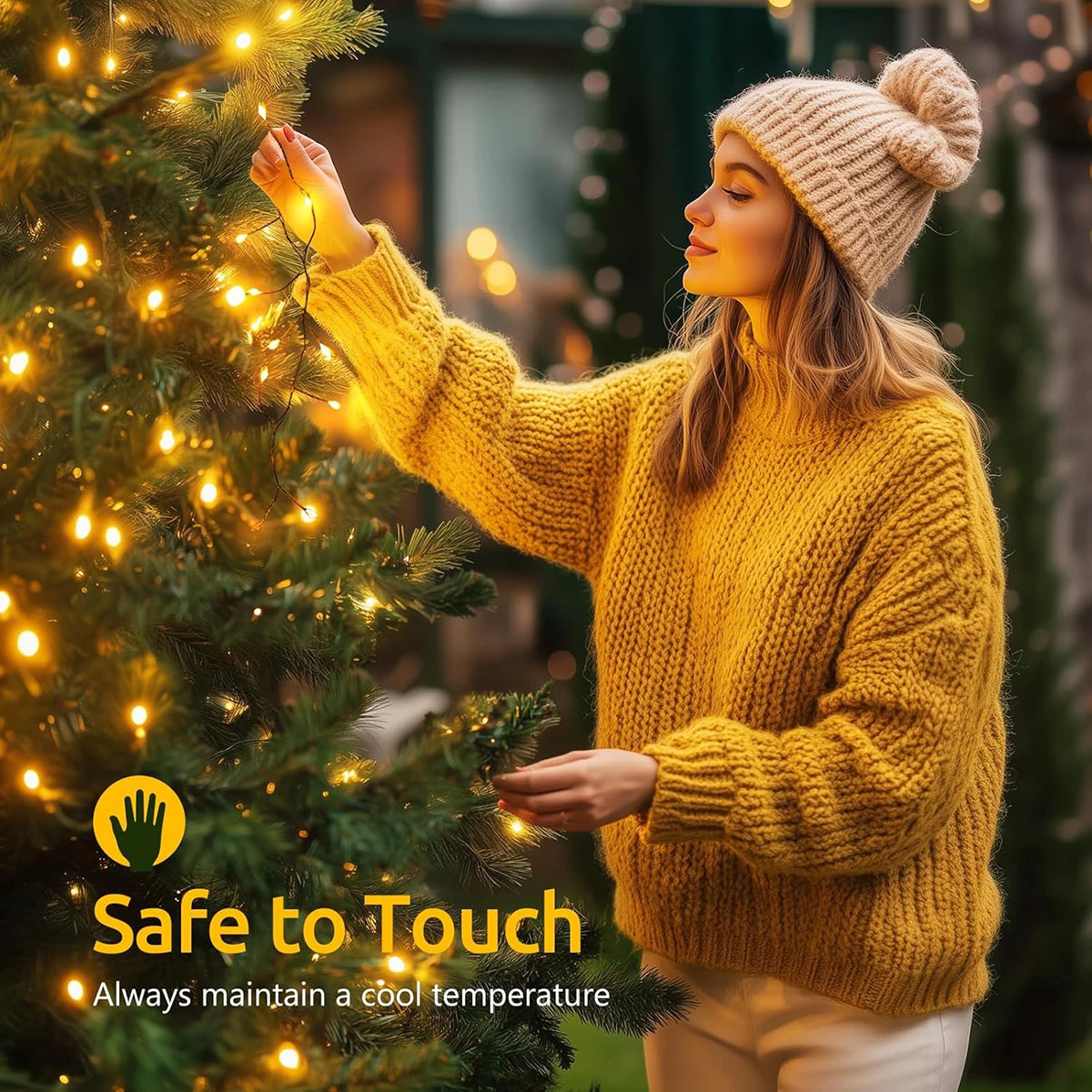 6M-75M LED Cluster Firecracker String Lights Christmas Fairy Lights Garland For Garden Party Wedding Christmas Tree Decor Lamp