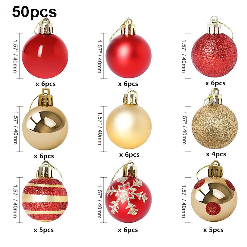 Christmas Trees Decoration Set 90/120/150180cm Large Christmas Tree Ornament Home Decor New Year DIY Christmas Tree Dropship